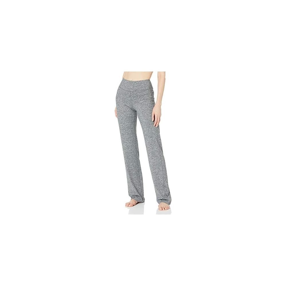 C9 Champion Women's Curvy Fit Yoga Pants in a heathered gray color Sz Xs